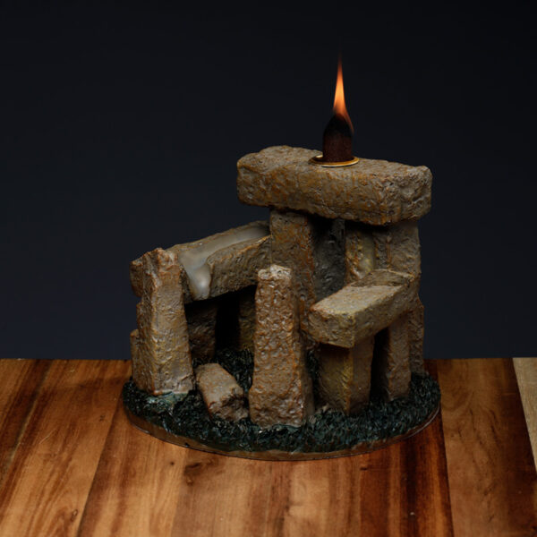 Backflow Incense Burner - Stone Circle - Image 8