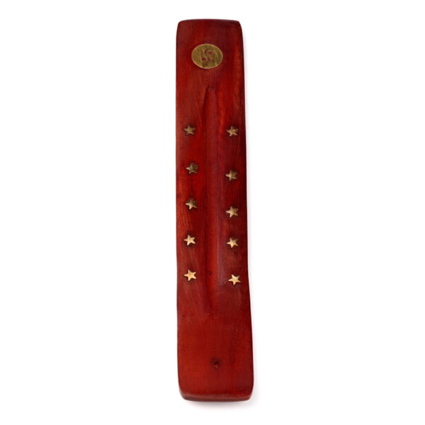Decorative Mango Wood Ashcatcher with Yin Yang Symbol - Image 7