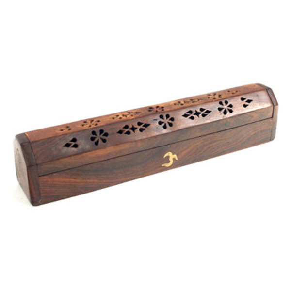 Decorative Sheesham Wood Box with Yin Yang Design - Image 9