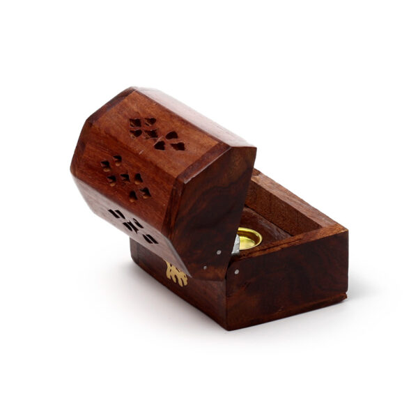 Decorative Sheesham Wood Mini Box - Image 6