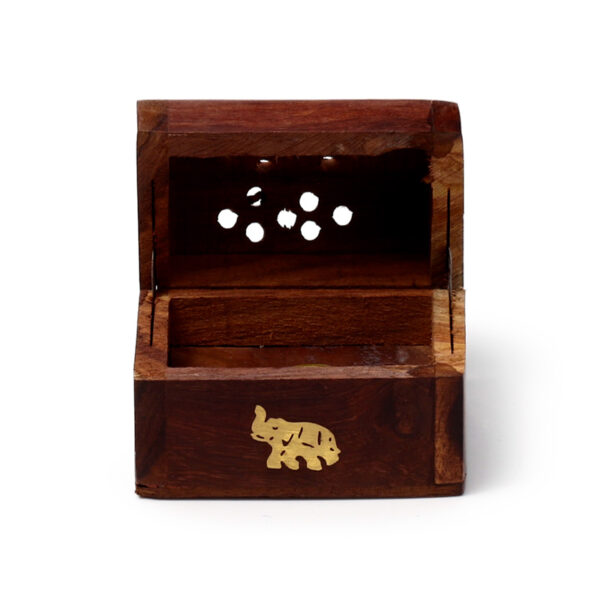 Decorative Sheesham Wood Mini Box - Image 7