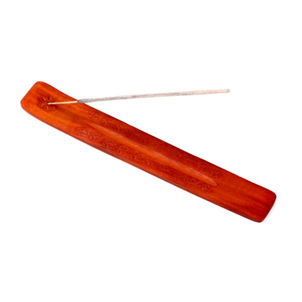 Decorative Mango Wood Carved Design Ashcatcher - Image 2