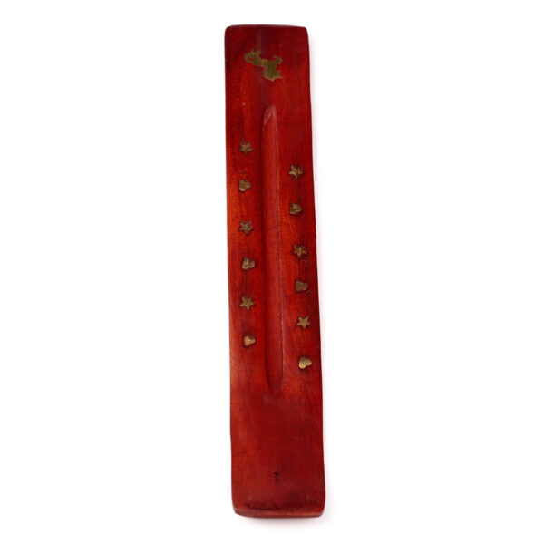 Decorative Unicorn Mango Wood Incense Burner Ash Catcher - Image 7