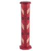 Decorative Flower Fretwork Wooden Tower Incense Burner Box - Image 2