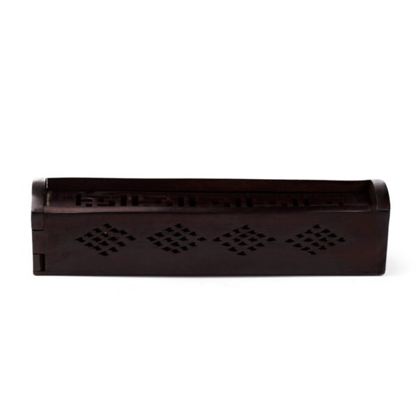 Mango Wood Incense Burner Box - Tree of Life - Image 7