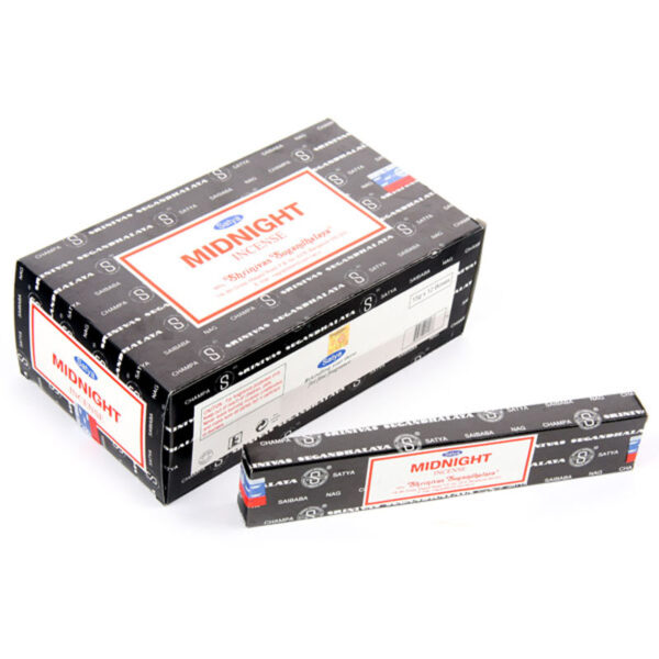 Satya Nag Champa Incense Sticks - Midnight - Image 2