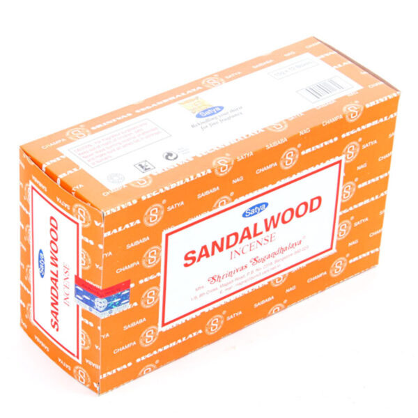 Satya Nag Champa Incense Sticks - Sandalwood - Image 2
