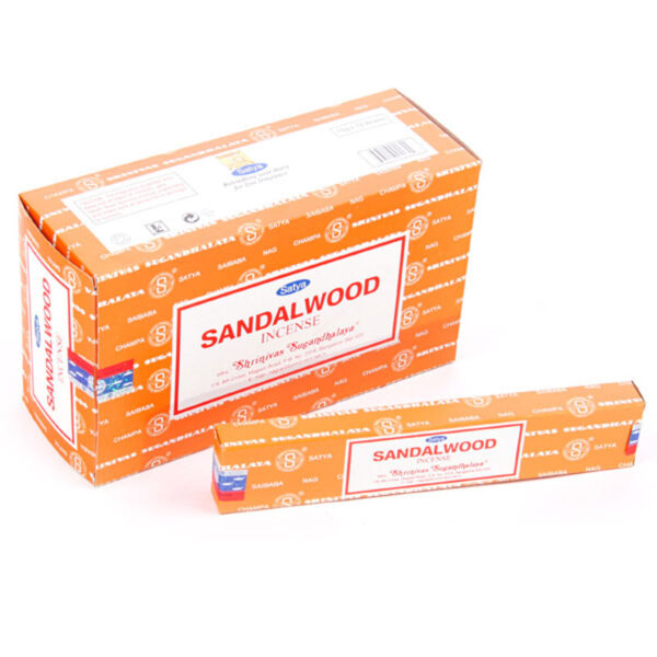 Satya Nag Champa Incense Sticks - Sandalwood - Image 3