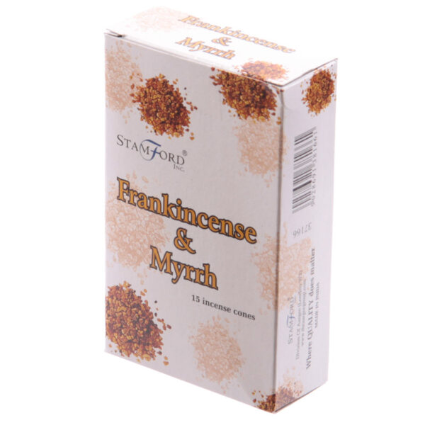 Stamford Hex Incense Cones - Frankincense and Myrrh - Image 3