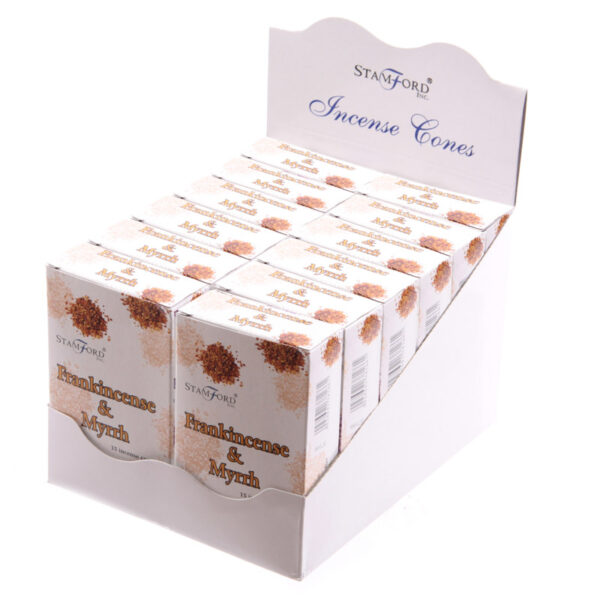 Stamford Hex Incense Cones - Frankincense and Myrrh - Image 4