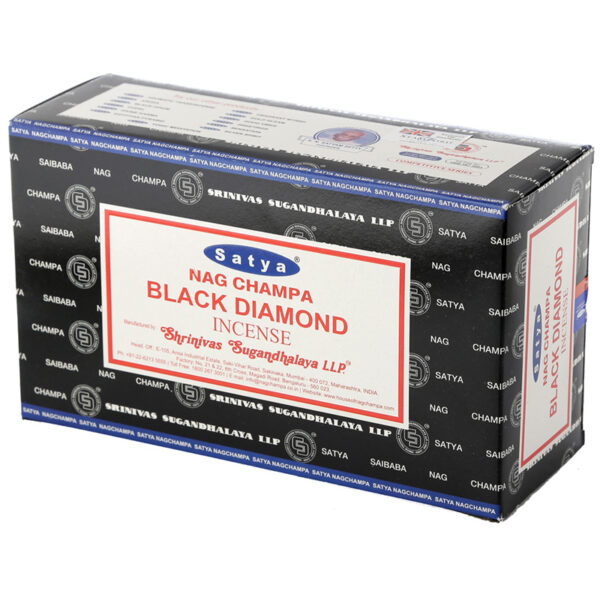 Nag Champa Sayta Black Diamond Incense Sticks - Image 2