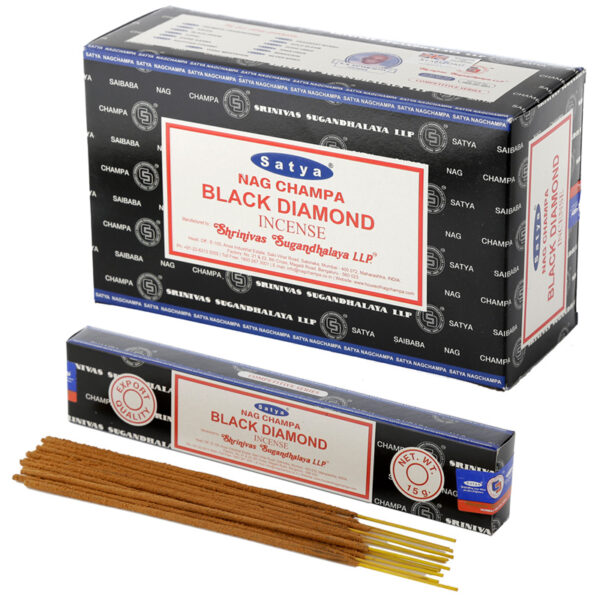 Nag Champa Sayta Black Diamond Incense Sticks - Image 3