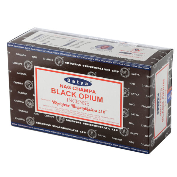 Nag Champa Sayta Black Opium Incense Sticks - Image 2