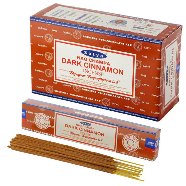 Nag Champa Sayta Dark Cinnamon Incense Sticks - Image 3