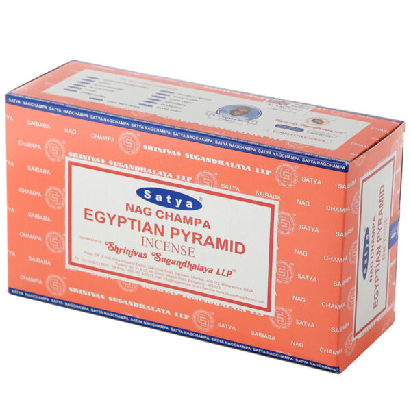 Nag Champa Sayta Egyptian Pyramid Incense Sticks - Image 2
