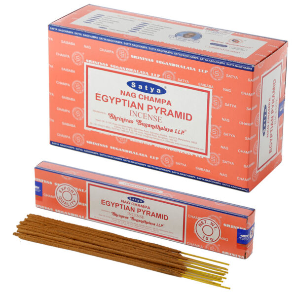 Nag Champa Sayta Egyptian Pyramid Incense Sticks - Image 3