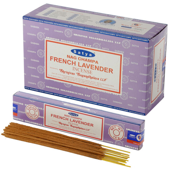 Nag Champa Sayta French Lavender Incense Sticks - Image 3
