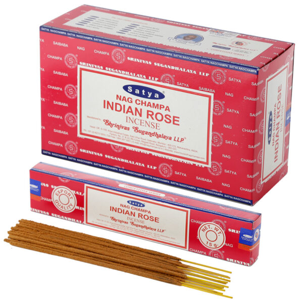 Nag Champa Sayta Indian Rose Incense Sticks - Image 3
