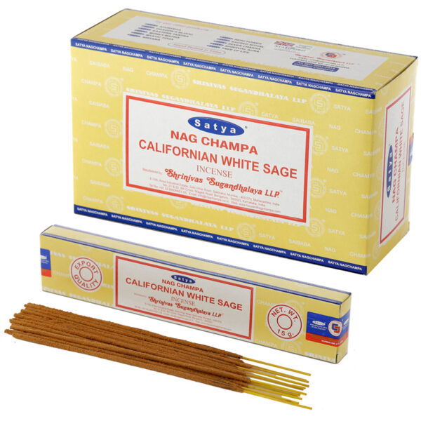 Nag Champa Sayta VFM Californian White Sage Incense Sticks - Image 3