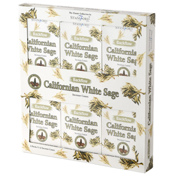 Stamford Backflow Incense Cones - Californian White Sage - Image 3