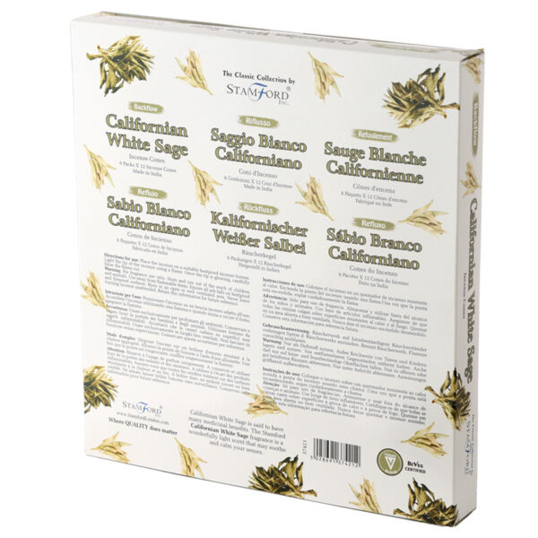 Stamford Backflow Incense Cones - Californian White Sage - Image 4