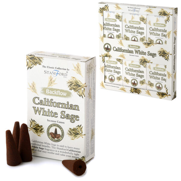 Stamford Backflow Incense Cones - Californian White Sage - Image 5