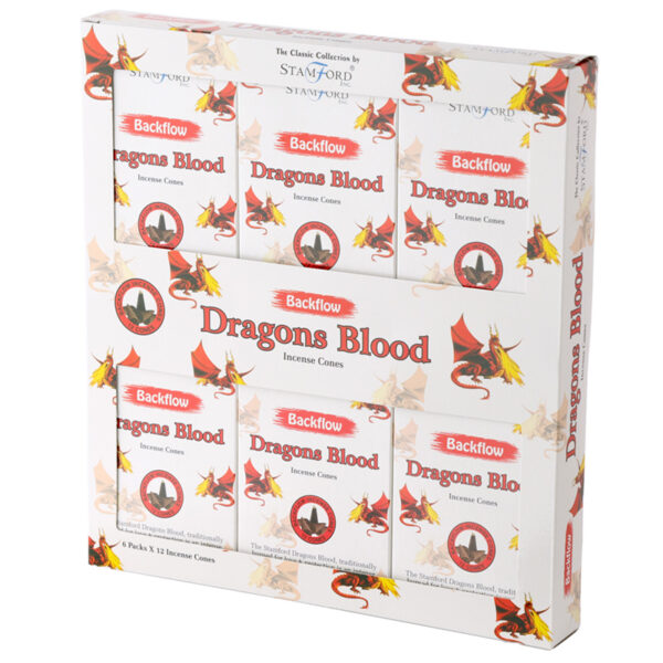 Stamford Backflow Incense Cones - Dragon Blood - Image 3
