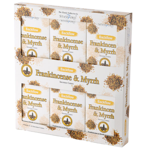 Stamford Backflow Incense Cones - Frankincense & Myrrh - Image 3