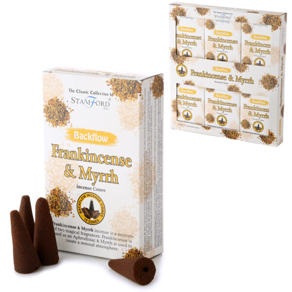 Stamford Backflow Incense Cones - Frankincense & Myrrh - Image 5