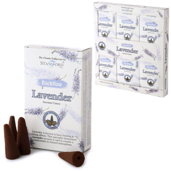Stamford Backflow Incense Cones - Lavender - Image 5