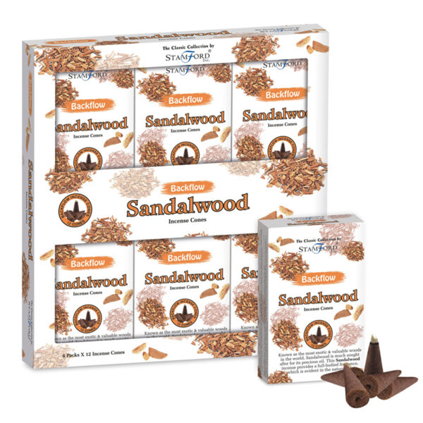 Stamford Backflow Incense Cones - Sandalwood - Image 2