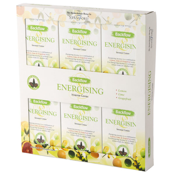 Stamford Backflow Incense Cones - Energising - Image 3