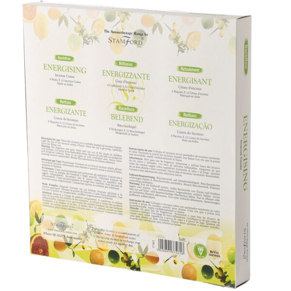 Stamford Backflow Incense Cones - Energising - Image 4