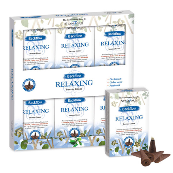 Stamford Backflow Incense Cones - Relaxing - Image 2