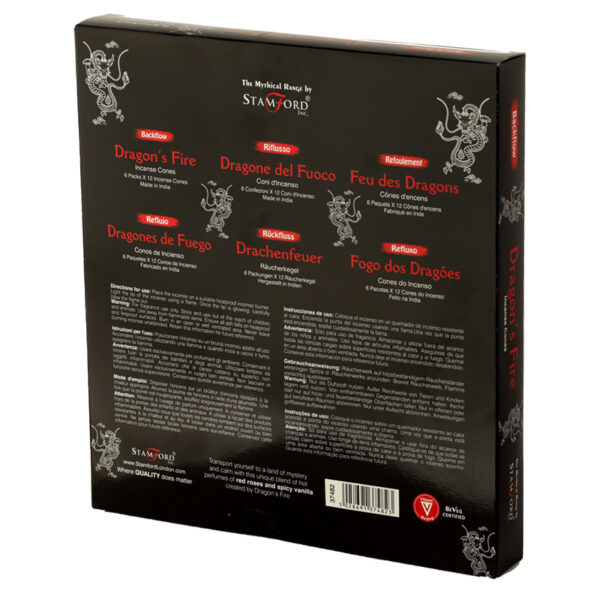 Stamford Backflow Incense Cones - Dragons Fire - Image 4