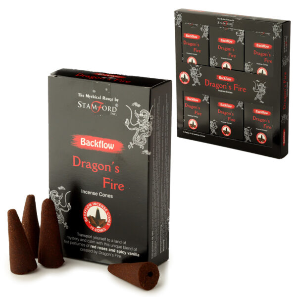 Stamford Backflow Incense Cones - Dragons Fire - Image 5