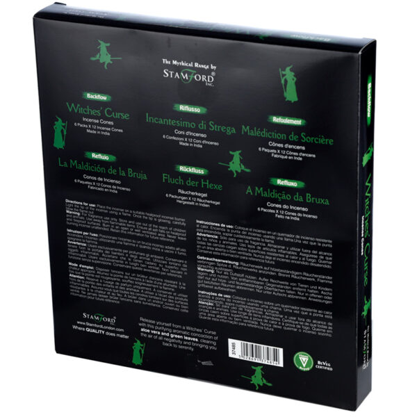 Stamford Backflow Incense Cones - Witches Curse - Image 4