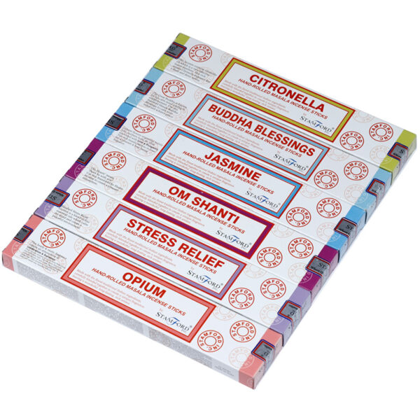 37369 Stamford Masala Incense Sticks 12 Pack Set - Californian White Sage - Image 4