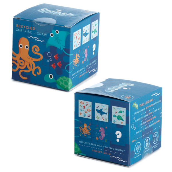 48pc Recycled Jigsaw Puzzle - Splosh Sealife Surprise - Image 2