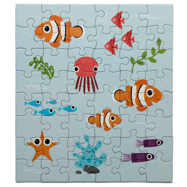 48pc Recycled Jigsaw Puzzle - Splosh Sealife Surprise - Image 7