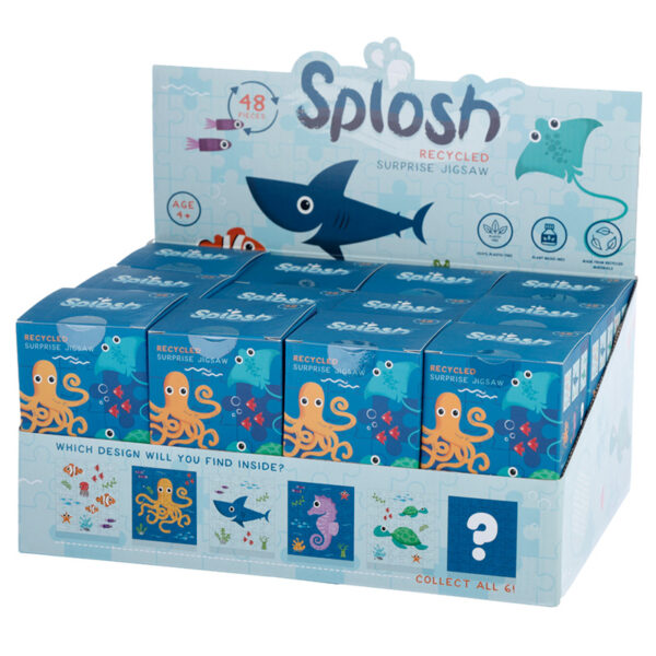 48pc Recycled Jigsaw Puzzle - Splosh Sealife Surprise - Image 9