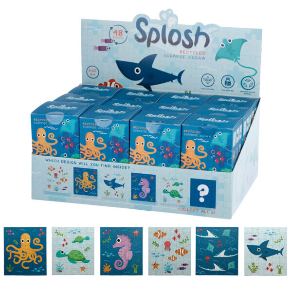 48pc Recycled Jigsaw Puzzle - Splosh Sealife Surprise - Image 10