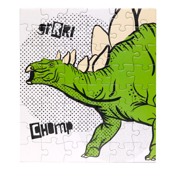 48pc Recycled Jigsaw Puzzle - Dinosauria Jr Surprise - Image 3