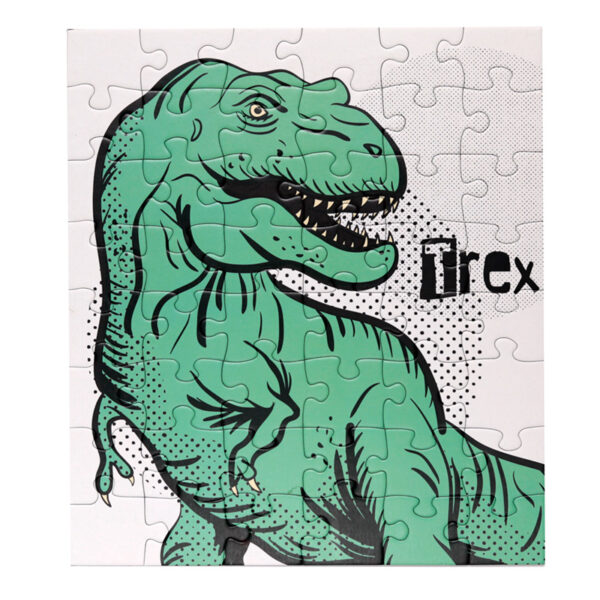 48pc Recycled Jigsaw Puzzle - Dinosauria Jr Surprise - Image 5