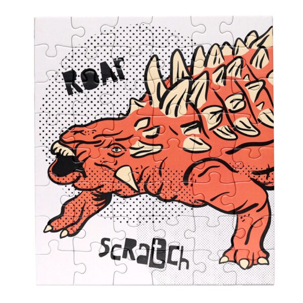 48pc Recycled Jigsaw Puzzle - Dinosauria Jr Surprise - Image 7