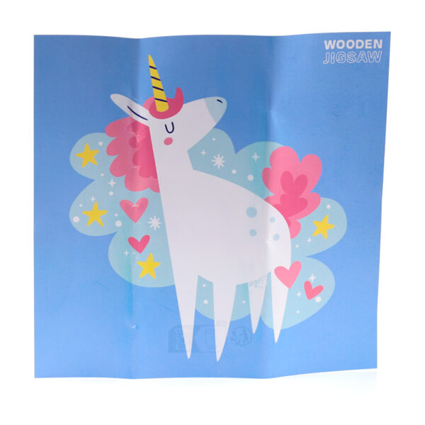 90pc Wooden Jigsaw Puzzle - Unicorn Magic - Image 4