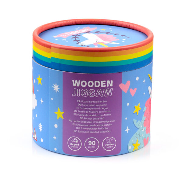 90pc Wooden Jigsaw Puzzle - Unicorn Magic - Image 8