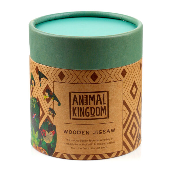 130pc Wooden Jigsaw Puzzle - Animal Kingdom - Image 3