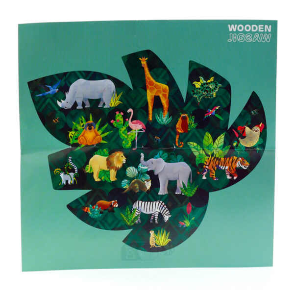 130pc Wooden Jigsaw Puzzle - Animal Kingdom - Image 4