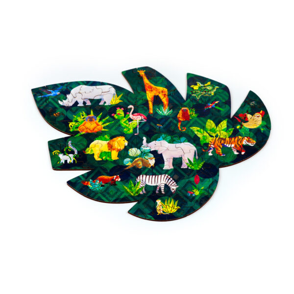 130pc Wooden Jigsaw Puzzle - Animal Kingdom - Image 5